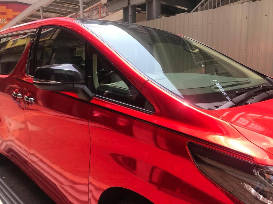 Детали экстерьера Toyota Alphard by Impressive Wrap 2018 года  (JP) (фото 6 из 9)